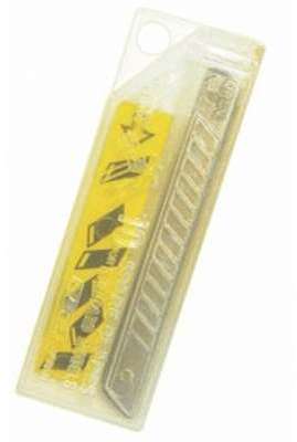 Lames pour cutter etui de 10 lames de 9 mm