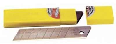 Lames pour cutter etui de 10 lames de 18 mm