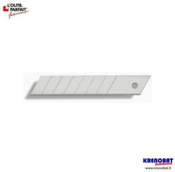 10 Lames de rechange PRO 18 mm LOUTIL PARFAIT
