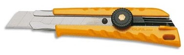 Cutter multi-usage L1 corps ABS 100% recyclé, lame