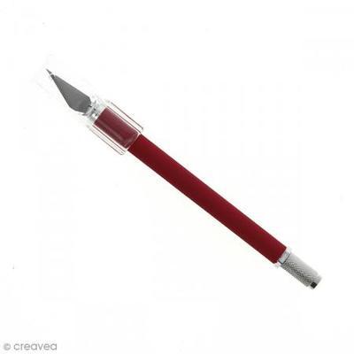 Cutter scalpel de précision - 15 cm - Lilou Blue