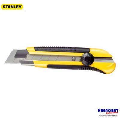 Cutter 25 mm bimatière STANLEY Cutter 25 mm bimatière STANLEY