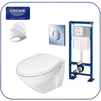Pack WC suspendu GROHE RAPID SL + Skate air + Cuve
