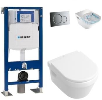 GEBERIT Pack WC suspendu UP320 + Cuvette directflu