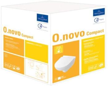 Villeroy Boch O novo Compact Combipack WC suspendu Villeroy Boch O novo Compact