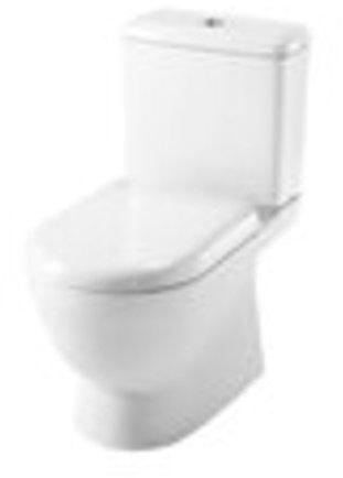 Pack wc à poser en porcelaine blanc Blanc PLANETE BAIN Pack wc à poser en porcelaine