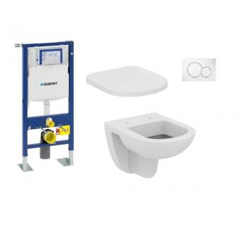 Pack WC suspendu UP320 + Sigma 01 blanc + Cuvette