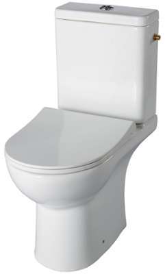 Pack wc à poser rimless Trium sortie verticale Bla