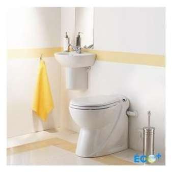 WC Broyeur, Sanicompact pro Eco + de SFA