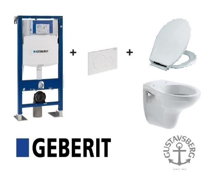 PACK COMPLET WC SUSPENDU BATI GEBERIT PRO UP100 +