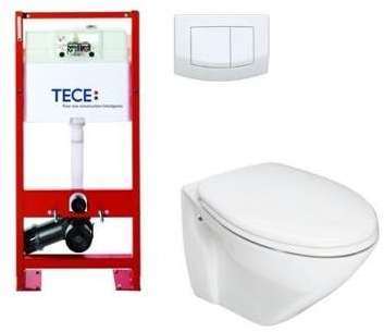 DESTOCKAGE Pack WC suspendu Bâti-support TECE & Cu