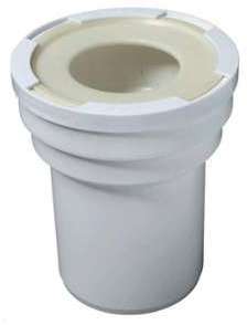 Manchon droit pour sortie de cuvette WC Diamètre 100mm Manchon droit pour sortie