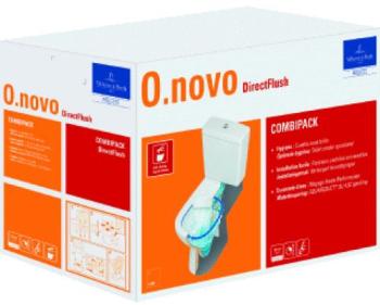 Villeroy Boch O novo Combi WC Pack à poser sans bride Villeroy Boch O novo Combi