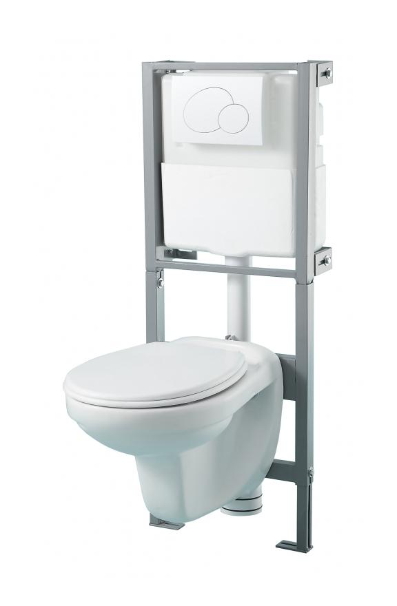 Pack WC complet suspendu Mural - Planetebain