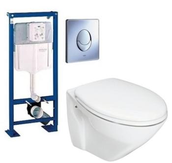 GROHE Pack WC suspendu autoportant RAPID SL comman