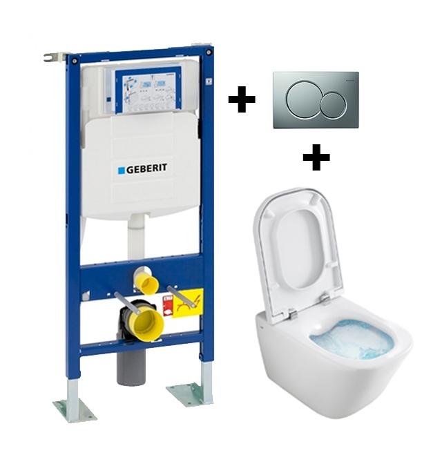 Pack Geberit UP320 + Cuvette GAP sans bride Cleanr