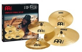Jeu de cymbales MEINL HCS 14/16/20 + SPLASH 10