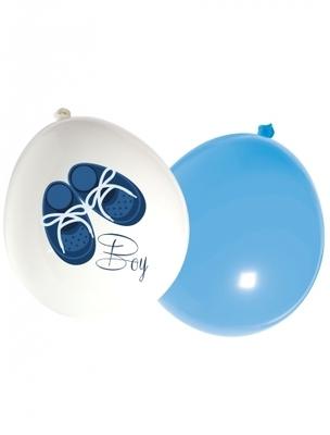 16 Ballons latex Baby Boy 30 cm Taille Unique 16 Ballons latex Baby Boy