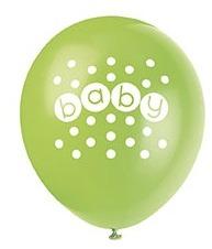 8 Ballons en latex pastel Baby Shower Taille Unique 8 Ballons en latex pastel