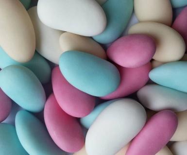 Dragées amandes multicolore 500 gr Taille Unique