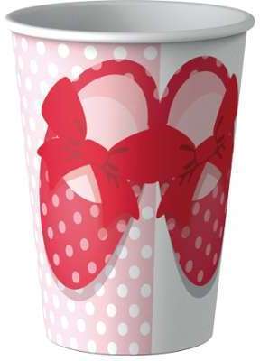 8 Gobelets en carton Baby Girl 25cl Taille Unique 8 Gobelets en carton Baby