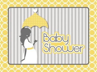 8 Cartes dinvitation Baby shower fashion Taille U