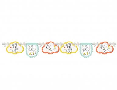 Guirlande Baby Shower Disney baby 1,10 m Taille Un