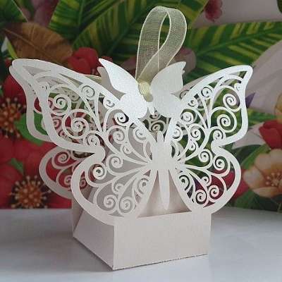 Papillon Boîte à dragées Déco Mariage / Bapteme