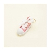Porte-clés baskets roses x 4