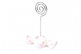 Marque place bonbon rose
