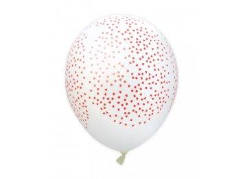 Ballon de Baudruche Etoiles Rouges (x6) Scrapcooki