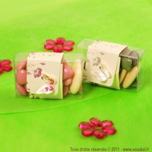 Boîtes à dragées papillons eva