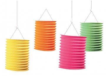 Lampion Papier Couleurs (x4) Scrapcooking