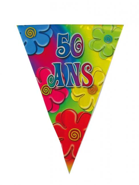 Guirlande anniversaire 50 ans