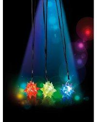 3 Pendentifs toile clignotants à LED couleur changeante 3 Pendentifs toile clignotants