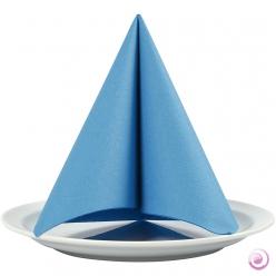 Grande serviette de table turquoise 40x40 cm 20 pces Grande serviette de table