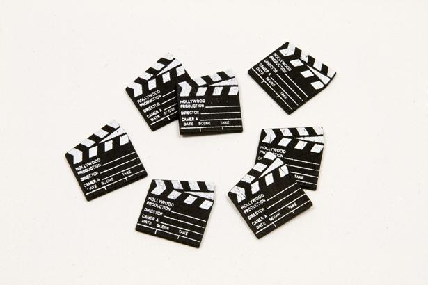 Décorations mini-claps de cinéma