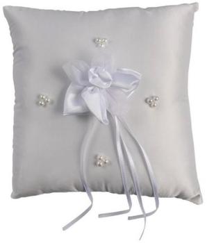 Coussin carré porte alliance Blanc