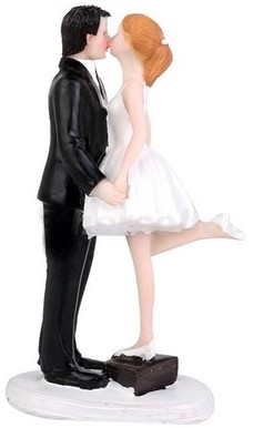 Figurine Mariage Les Mariés en Voyage - Unité