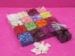 100 pétales de rose tissu mariage