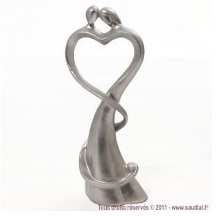 Figurine couple coeur Figurine couple coeur
