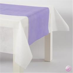 Chemin de table papier lilas 35 cm 10 m Chemin de table papier lilas