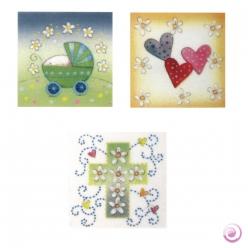 Motifs de cire Bébé (4x4 cm 3 motifs) Motifs de cire Bébé (4x4 cm