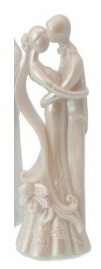 Statue couple moderne b