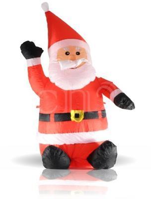 Père de Noël gonflable XL