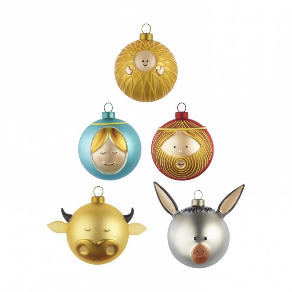 Palle Presepe - Set de boules de arbre de Noël 1 -