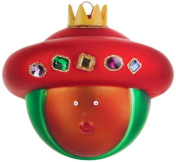 Palle Presepe - Melchior - vert/Ø 10cm