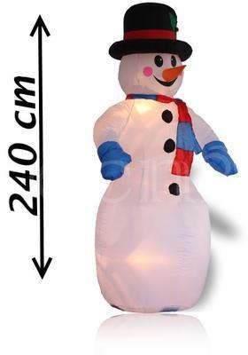 Bonhomme de neige gonflable XXL 240 cm