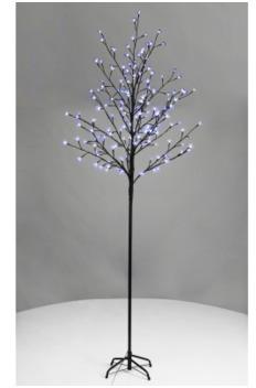 VidaXL Arbre lumineux LED 180 cm clignotant multic