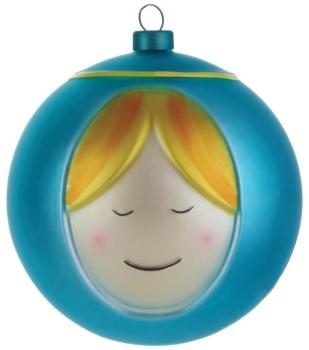 Palle Presepe - Maria - bleu/Ø 10cm